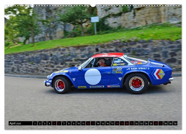 Produktbild: Renault Alpine A110 (hochwertiger Premium Wandkalender 2025 DIN A2 quer), Kunstdruck in Hochglanz
