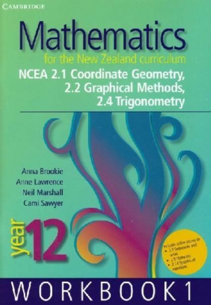 Produktbild: Mathematics for the New Zealand Curriculum Year 12 Workbook 1