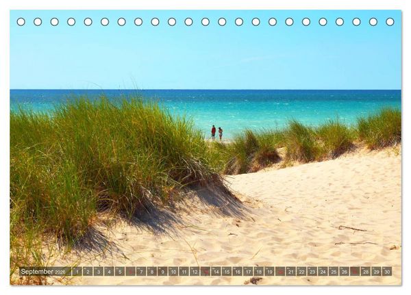 Produktbild: Great Lakes - Die gro&szlig;en Seen (Tischkalender 2026 DIN A5 quer), CALVENDO Monatskalender