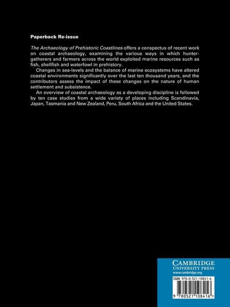 Produktbild: The Archaeology of Prehistoric Coastlines