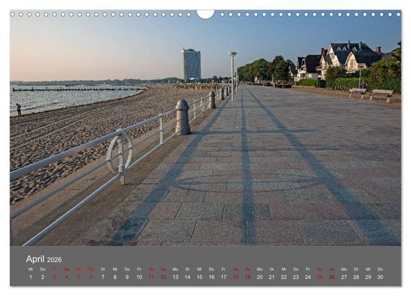 Produktbild: L&uuml;becker Bucht - Travem&uuml;nde - Niendorf - Timmendorf (Wandkalender 2026 DIN A3 quer), CALVENDO Monatskalender