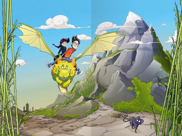 Produktbild: Dragon Ninjas, Band 1 - Der Drache der Berge