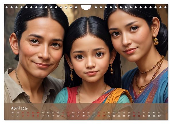 Produktbild: Faszination Maya: Einblicke in eine versunkene Welt (Wandkalender 2026 DIN A4 quer), CALVENDO Monatskalender