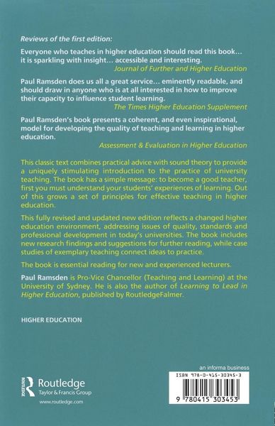 Produktbild: Learning to Teach in Higher Education