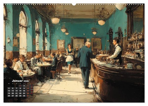 Produktbild: Von Menschen und Momenten (Wandkalender 2026 DIN A2 quer), CALVENDO Monatskalender