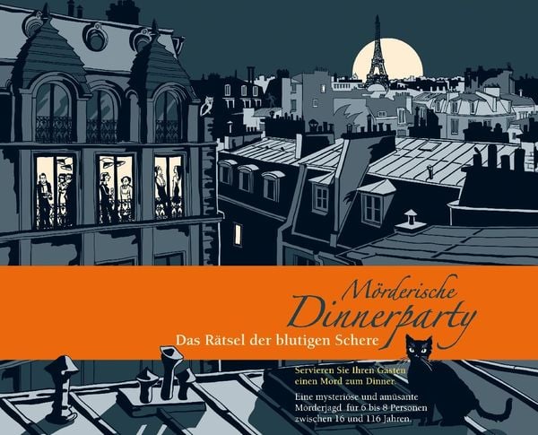 Produktbild: M&ouml;rderische Dinnerparty 08. Das R&auml;tsel der blutigen Schere