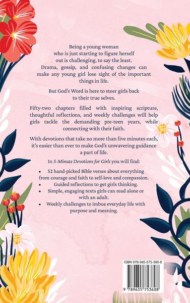 Produktbild: 5-Minute Devotions for Girls