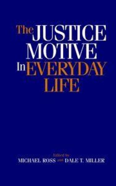Produktbild: The Justice Motive in Everyday Life