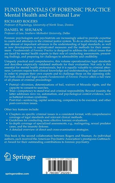 Produktbild: Fundamentals of Forensic Practice