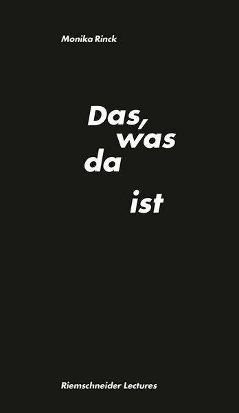 Produktbild: Das, was da ist: Zufall als Verfahren