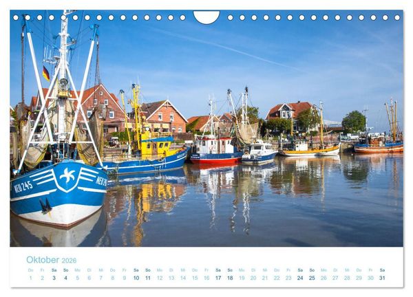 Produktbild: Mehr Nordsee (Wandkalender 2026 DIN A4 quer), CALVENDO Monatskalender