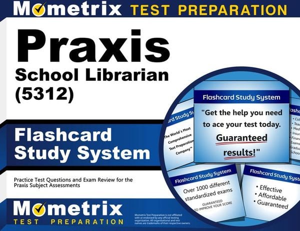 Produktbild: Praxis School Librarian (5312) Flashcard Study System