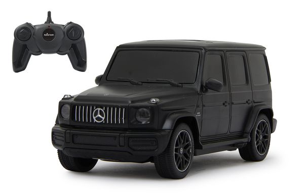 Produktbild: Jamara Mercedes-Benz AMG G63 1:24 matt schwarz 27MHz