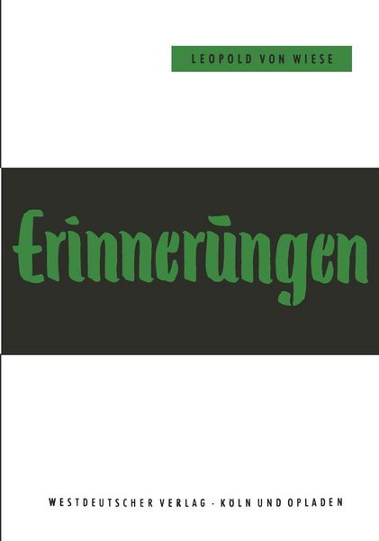 Produktbild: Erinnerungen