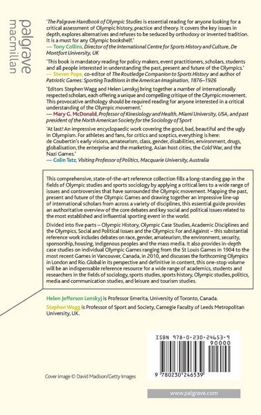 Produktbild: The Palgrave Handbook of Olympic Studies
