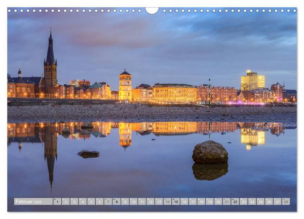 Produktbild: Wundersch&ouml;nes D&uuml;sseldorf (Wandkalender 2026 DIN A3 quer), CALVENDO Monatskalender