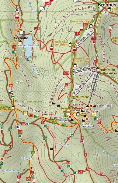 Produktbild: Phonemaps Wander - Radkarte 182 Rund um Zwiesel, Gro&szlig;er Arber, Wander - Radkarte 1:25.000