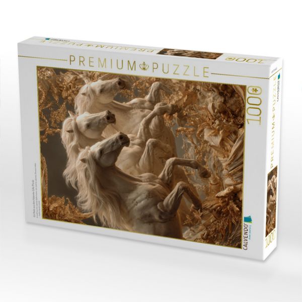 Produktbild: CALVENDO Puzzle Ein Motiv aus dem Kalender Edle Pferde | 1000 Teile Lege-Gr&ouml;&szlig;e 64x48cm Foto-Puzzle f&uuml;r gl&uuml;ckliche Stunden