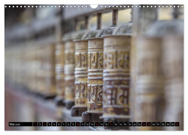 Produktbild: Lichtmomente - Eine Reise durch Nepal (Wandkalender 2026 DIN A3 quer), CALVENDO Monatskalender