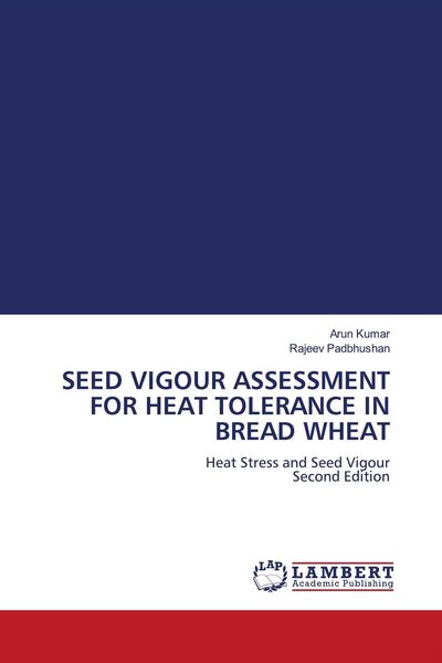 Produktbild: Seed Vigour Assessment For Heat Tolerance in Bread Wheat