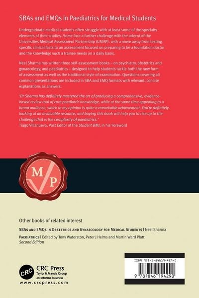 Produktbild: SBAs and EMQs in Paediatrics for Medical Students