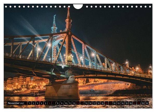 Produktbild: Glanzvolles Budapest (Wandkalender 2027 DIN A4 quer), CALVENDO Monatskalender