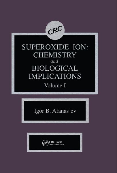 Produktbild: Superoxide Ion Chemistry and Biological Implications
