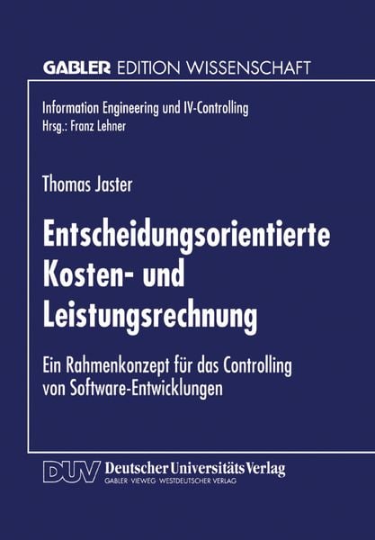 Produktbild: Entscheidungsorientierte Kosten- und Leistungsrechnung