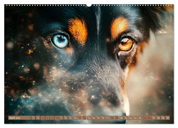 Produktbild: Tierische Balance (Wandkalender 2026 DIN A2 quer), CALVENDO Monatskalender