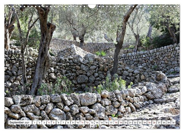 Produktbild: Mallorca GR 221. Weitwandern durch die Serra de Tramuntana (Wandkalender 2027 DIN A3 quer), CALVENDO Monatskalender