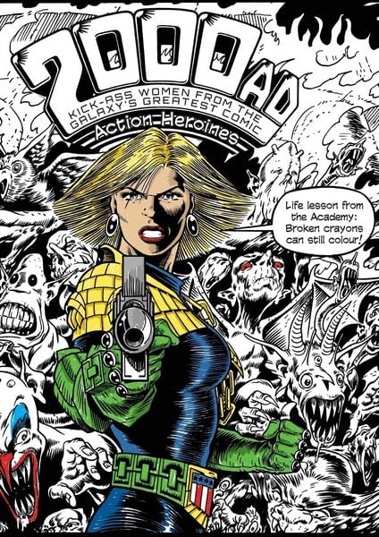 Produktbild: The 2000AD Action Heroines Colouring Book