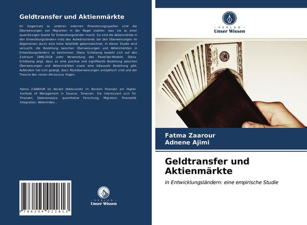 Geldtransfer und Aktienmärkte, Taschenbuch von Fatma Zaarour , Adnene Ajimi, Verlag Unser Wissen, 9786204011813