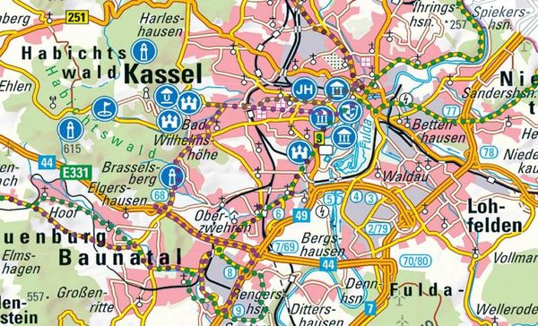 Produktbild: Land Hessen auf einen Blick!