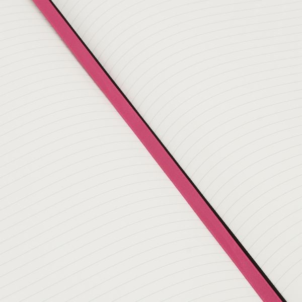 Produktbild: Notizbuch A5 Softcover Candy Pink Liniert, 128 Seiten