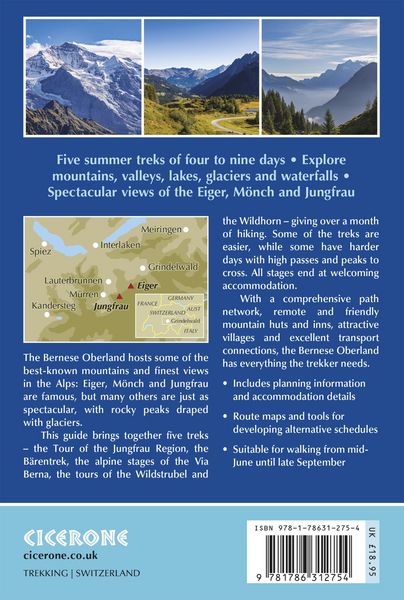 Produktbild: Trekking in the Bernese Oberland