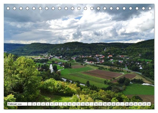 Produktbild: Wandererlebnisse in der Fr&auml;nkischen Schweiz (Tischkalender 2026 DIN A5 quer), CALVENDO Monatskalender