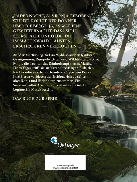 Produktbild: Ronja Räubertochter. Das Buch zur Serie