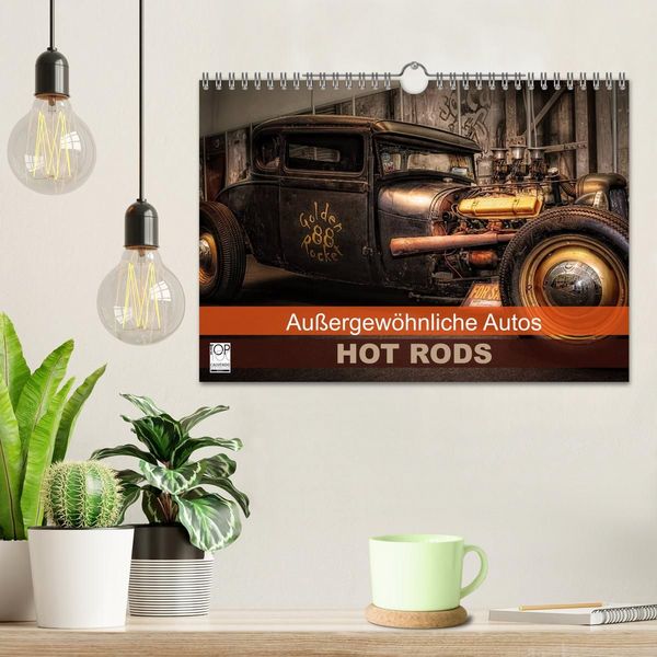 Produktbild: Au&szlig;ergew&ouml;hnliche Autos - Hot Rods (Wandkalender 2027 DIN A4 quer), CALVENDO Monatskalender