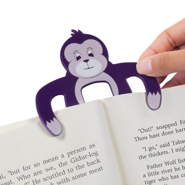 Produktbild: Jungle B&uuml;cherhalter & Seitenhalter "Affe"
