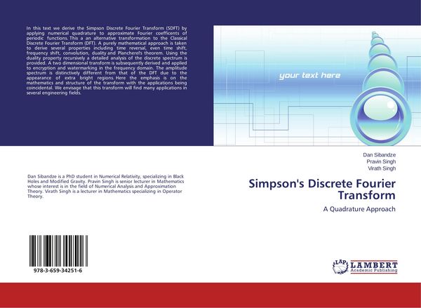 Produktbild: Simpson's Discrete Fourier Transform