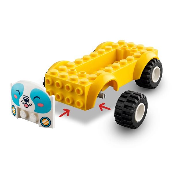 Produktbild: LEGO Friends Mobiler Hundesalon, Spielset mit Fahrzeug und Tieren 42635