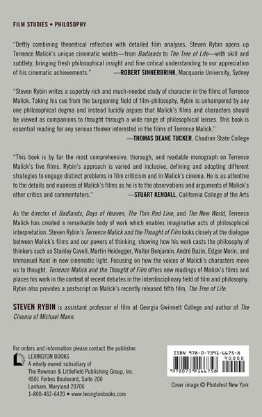 Produktbild: Terrence Malick and the Thought of Film