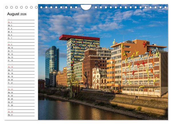 Produktbild: D&uuml;sseldorf - Impressionen (Wandkalender 2026 DIN A4 quer), CALVENDO Monatskalender