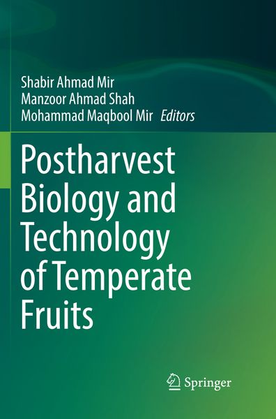 Produktbild: Postharvest Biology and Technology of Temperate Fruits