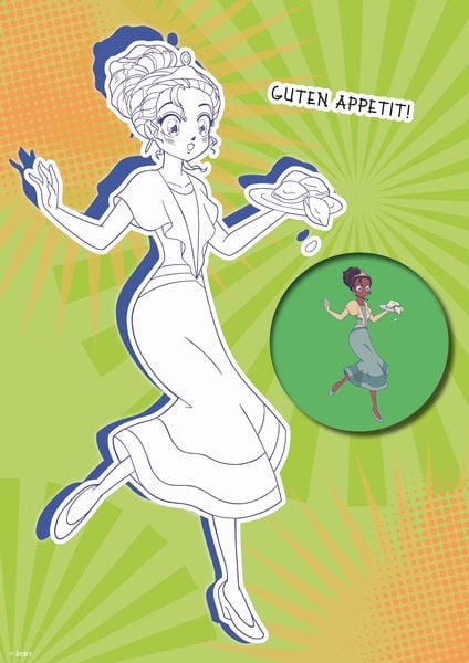 Produktbild: Disney Prinzessin: Mein zauberhafter Manga-Malblock