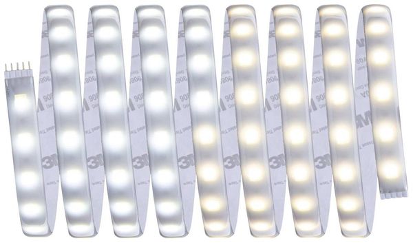 Paulmann MaxLED Tunable White 70624 LED-Streifen-Basisset mit Stecker 24 V 3 m Warmweiß, Neutralweiß, Tageslichtweiß 1 S