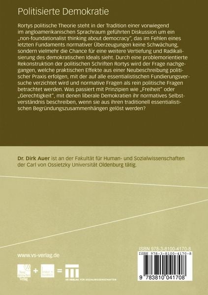 Produktbild: Politisierte Demokratie