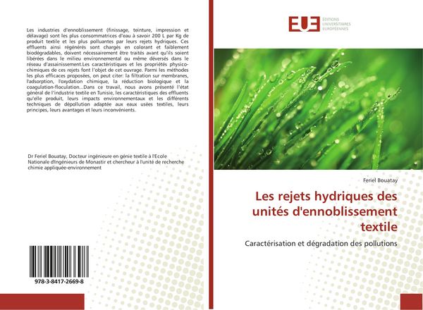 Produktbild: Les rejets hydriques des unit&eacute;s d'ennoblissement textile