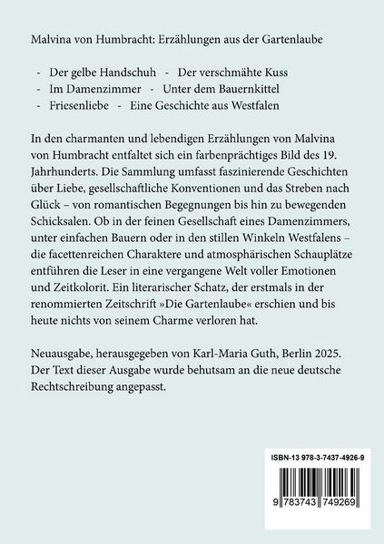 Produktbild: Erz&auml;hlungen aus der Gartenlaube
