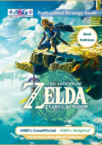 Produktbild: The Legend of Zelda Tears of the Kingdom Strategy Guide Book (2nd Edition - Premium Hardback)